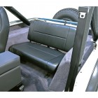 RUGGED RIDGE Pevné zadné sedadlo, 3 farebné vyhotovenia, 55-95 Jeep CJ & Wrangler