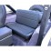 RUGGED RIDGE Sklápacie a vyberateľné zadné sedadlá, 5 rôznych farieb, 76-95 Jeep CJ & Wrangler - RUGGED RIDGE